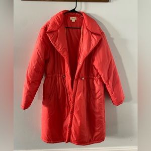 Anthropologie Maeve Cinched Puffer XL